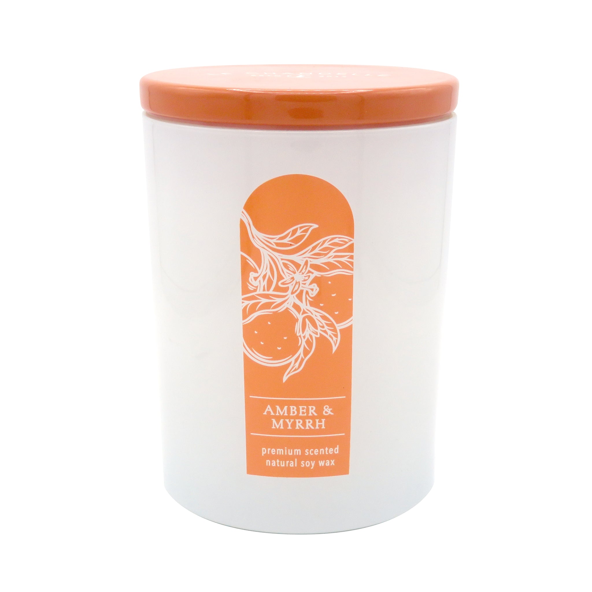 Mystice - Orange, Amber + Frankincense Clear Candle, Russell & White